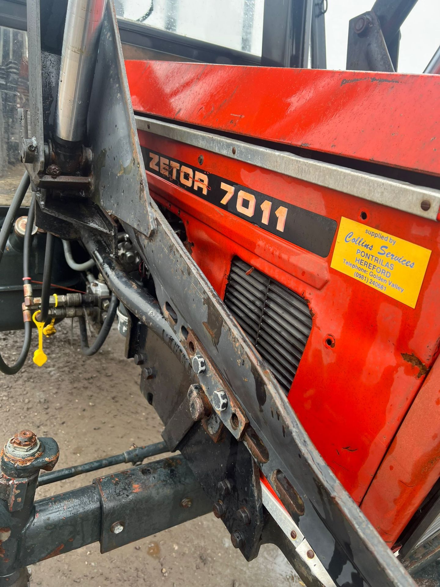 ZETOR 7011 70HP TRACTOR WITH QUICKE FRONT LOADER *PLUS VAT* - Image 10 of 11