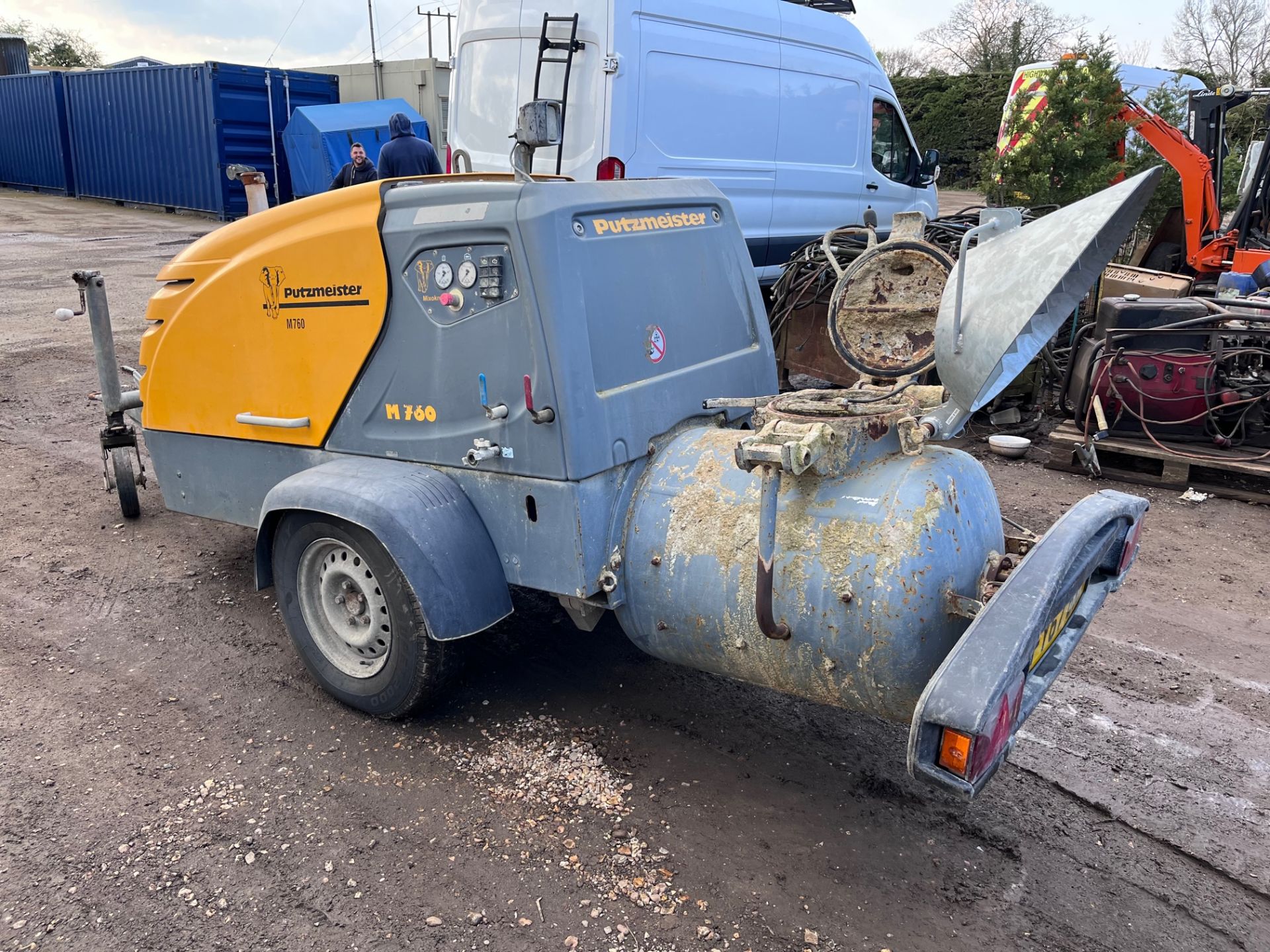 2018 Putzmiester M760 concrete pump, only 1100 hours *PLUS VAT* - Image 4 of 5