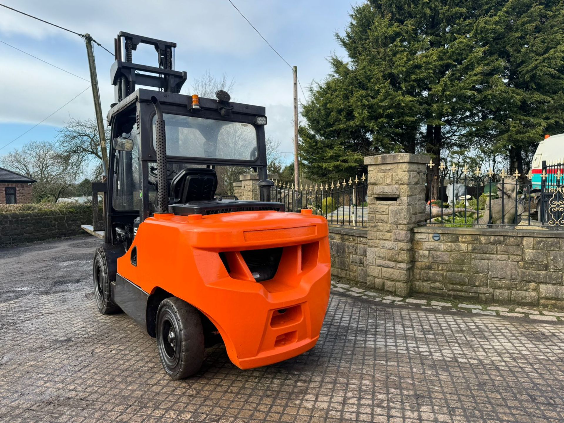 2017 DOOSAN D55C-5 FORKTRUCK 5.5 TON DIESEL FORKLIFT *PLUS VAT* - Image 5 of 14