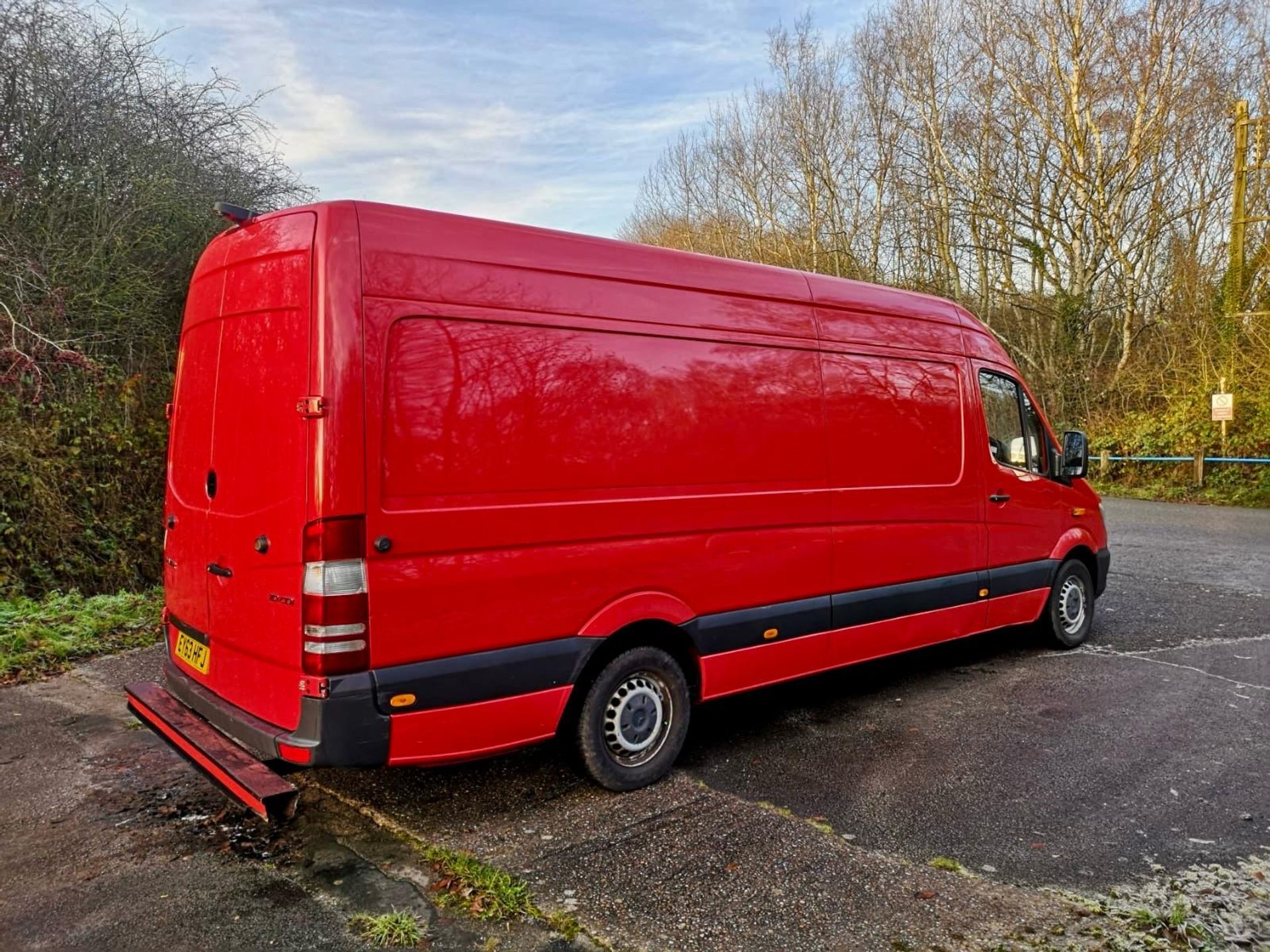 2013 MERCEDES-BENZ SPRINTER 310 CDI RED PANEL VAN *NO VAT* - Image 7 of 11