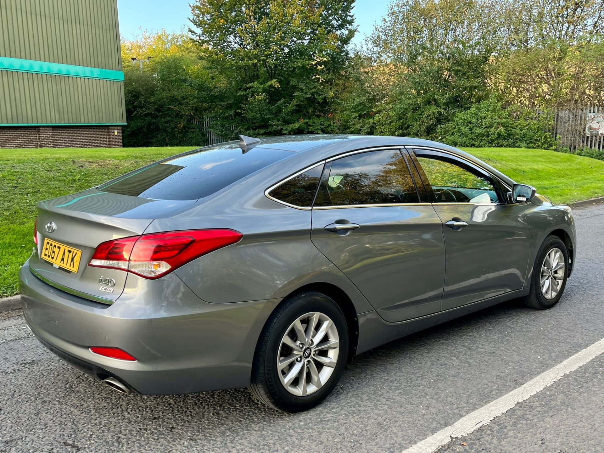 2017 HYUNDAI I40 SE NAV CRDI BLUE DRIVE SILVER SALOON *NO VAT* - Image 6 of 14