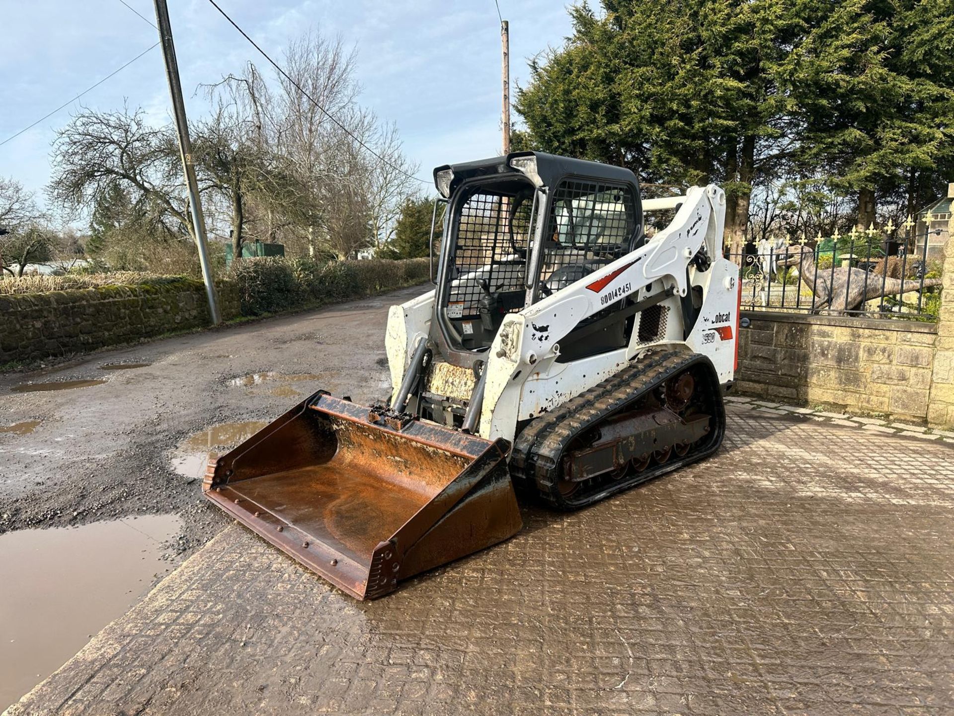 2017 BOBCAT T590 TRACKED SKIDSTEER LOADER *PLUS VAT* - Image 3 of 21