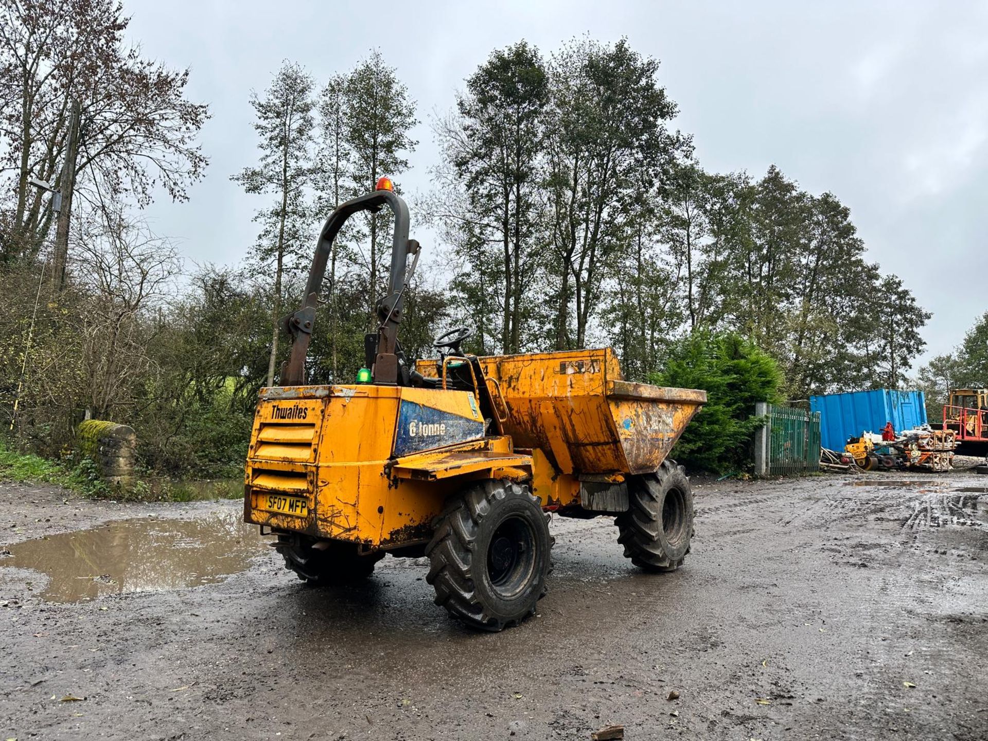 2007 THWAITES 6 TON DUMPER *PLUS VAT* - Image 6 of 14