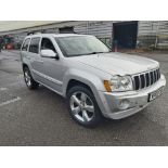 2007 JEEP G-CHEROKEE OVERLAND CRD A SILVER SUV ESTATE *NO VAT*
