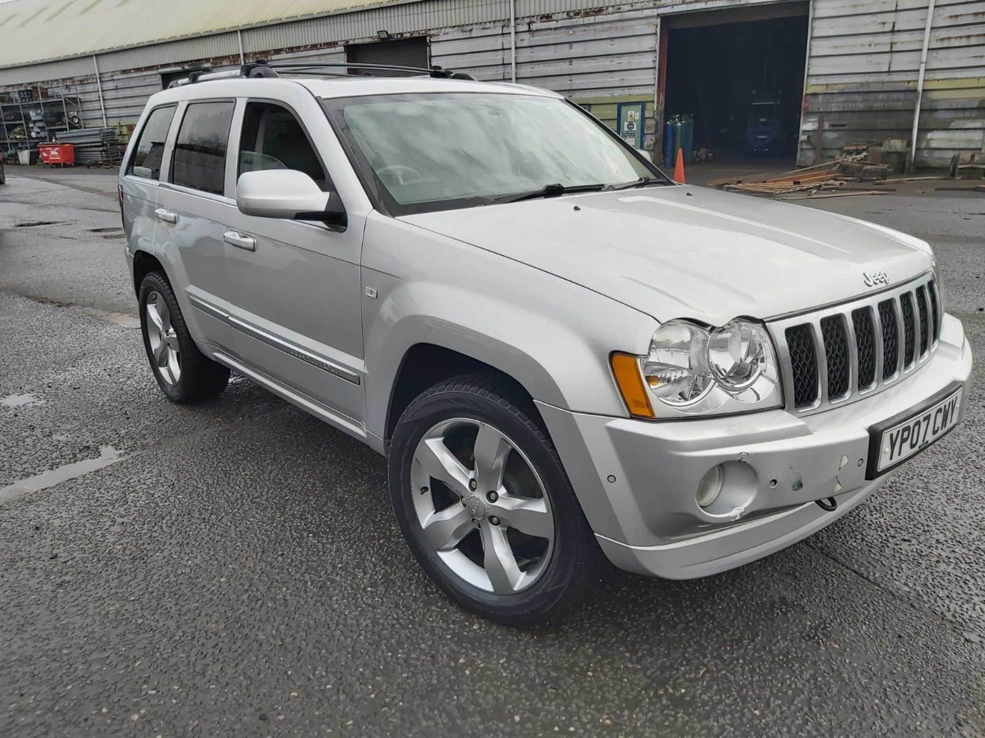 2007 JEEP G-CHEROKEE OVERLAND CRD A SILVER SUV ESTATE *NO VAT*