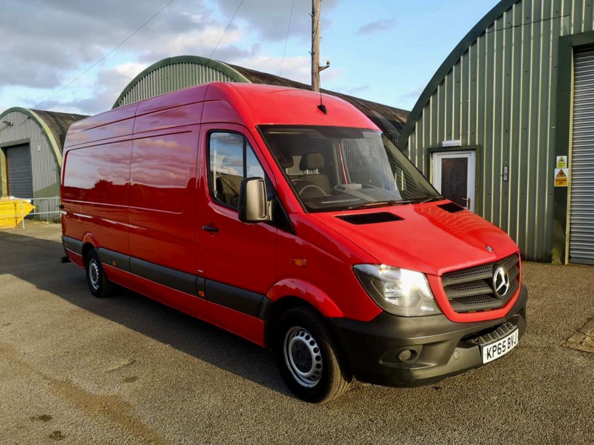 2015 MERCEDES-BENZ SPRINTER 310 CDI RED PANEL VAN *NO VAT*