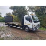 2011 MITSUBISHI FUSO CANTER WHITE HCV WITH HYDRAULIC RAMP *PLUS VAT*