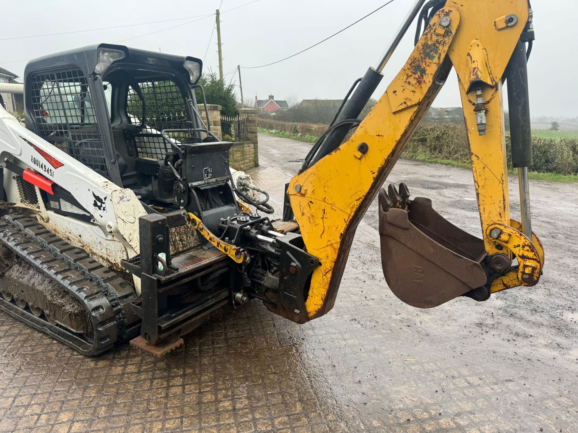 SKIDSTEER DIGGER ATTACHMENT WILL FIT LOTS OF DIFFERENT SKIDSTEERS *PLUS VAT*