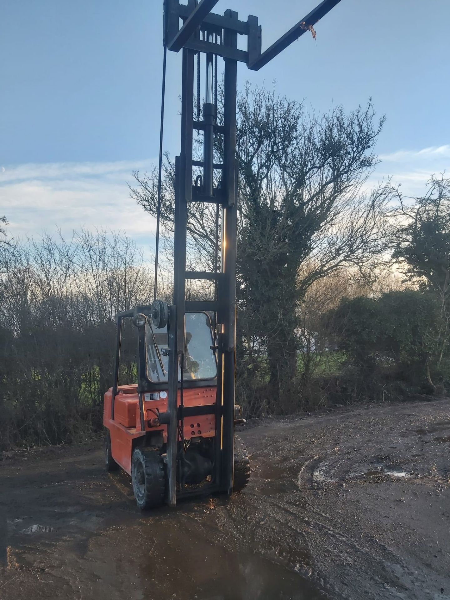 1994 Mitsubishi/ Puma FG25/2 2.5 ton Forklift with Very High Lift *NO VAT* - Image 6 of 13