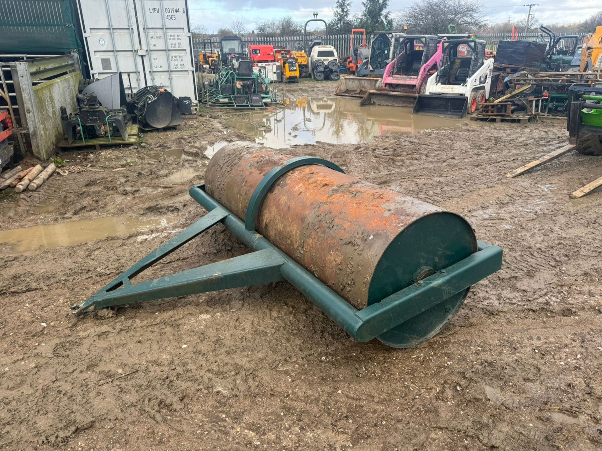 8FT TRACTOR GRASS ROLLER DRUM ROLLER *PLUS VAT* - Image 2 of 8