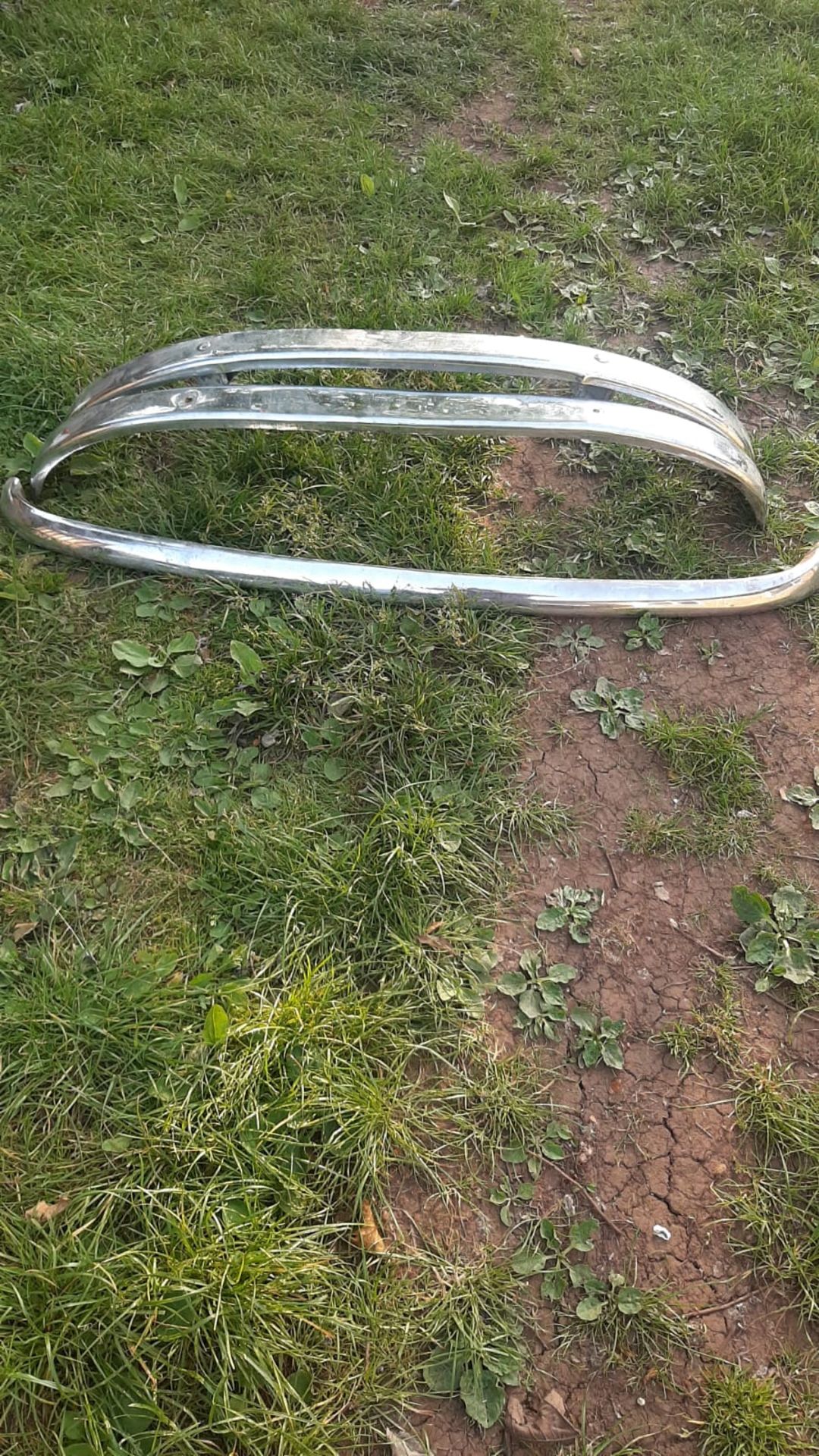 MINI CHROME BUMPERS, EARLY TYPE, SET OF 2 *NO VAT* - Image 2 of 2