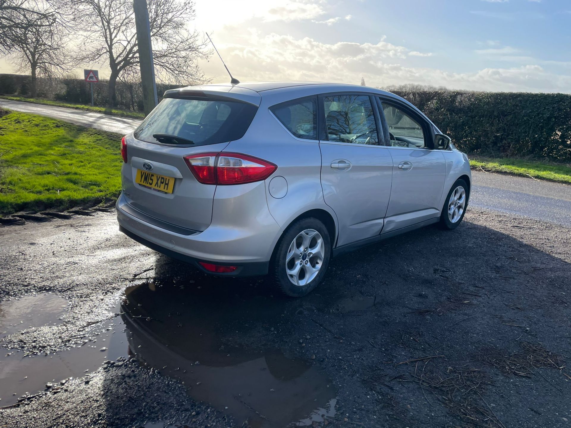 2015 FORD C-MAX ZETEC TDCI SILVER MPV *NO VAT* - Image 7 of 13