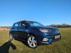 2015 SSANGYONG TIVOLI EX BLUE SUV HATCHBACK *NO VAT*