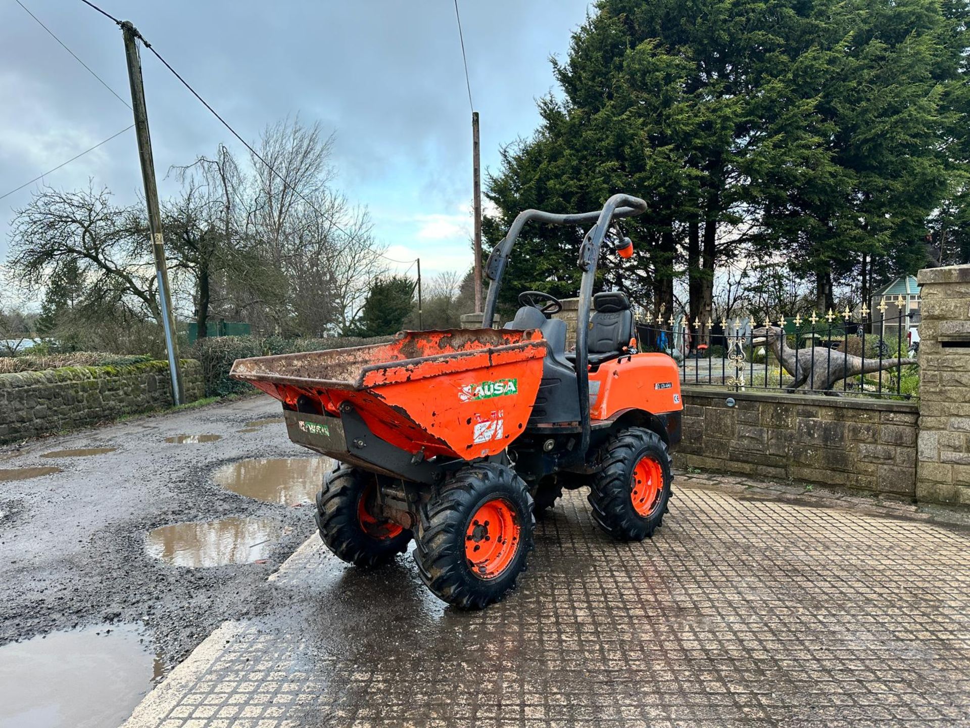 2017 AUSA D120AHA 1.2 TON HIGH TIP DUMPER *PLUS VAT* - Image 2 of 13