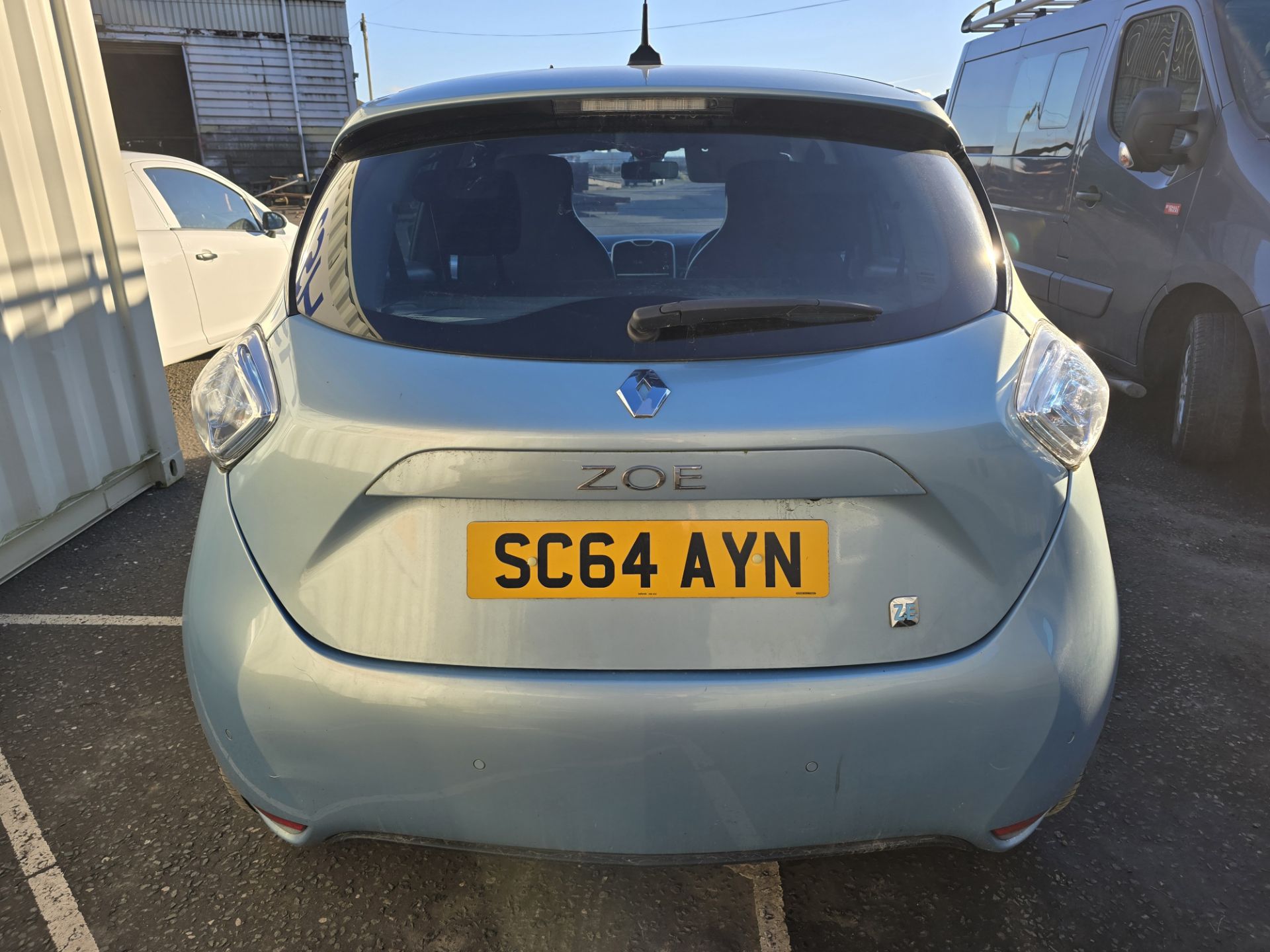 2014/64 REG RENAULT ZOE DYNAMIQUE INTENSE AUTOMATIC ELECTRIC BLUE HATCHBACK *NO VAT* - Image 5 of 13