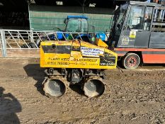 2007 JCB VIBROMAX VM1500 REMOTE CONTROLLED TRENCH ROLLER *PLUS VAT*