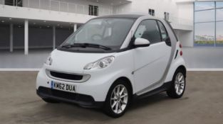 2012 SMART FORTWO PURE 61 MHD AUTO WHITE COUPE *NO VAT*