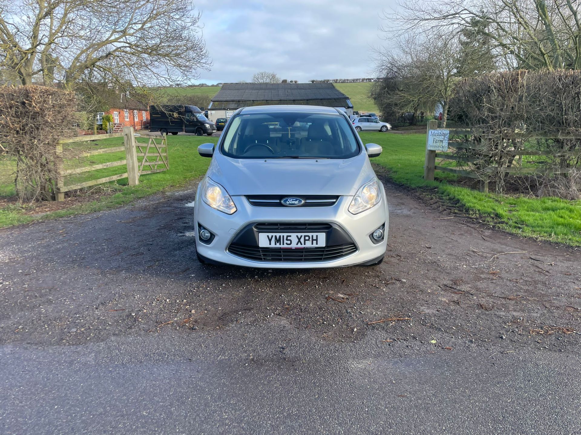 2015 FORD C-MAX ZETEC TDCI SILVER MPV *NO VAT* - Image 2 of 13