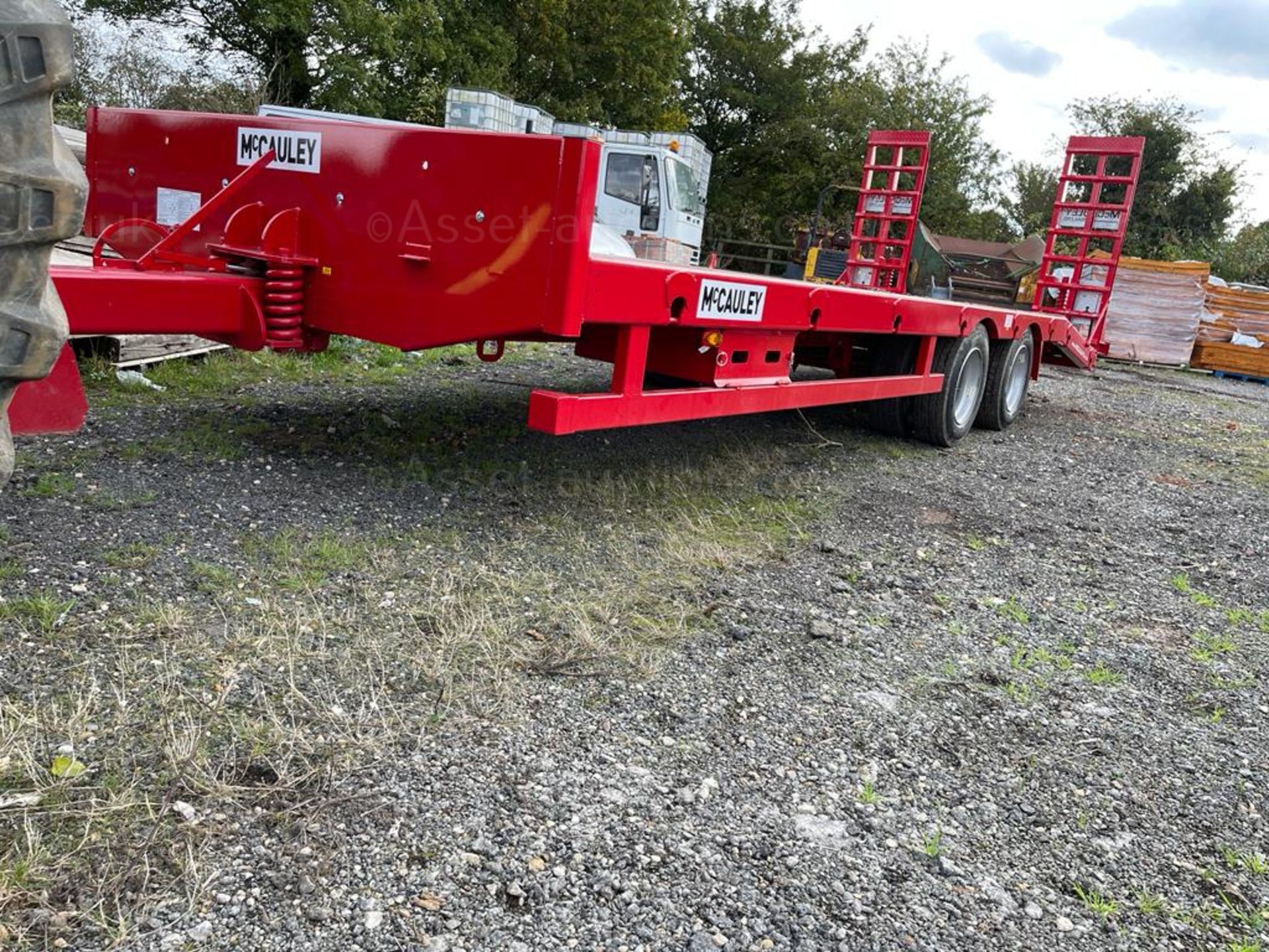 "ON SALE" McCauley LOW LOADER AGRI FARM TRAILER 19Ton, 25ft Bed Length, CARRIES 16t *PLUS VAT* - Image 4 of 11