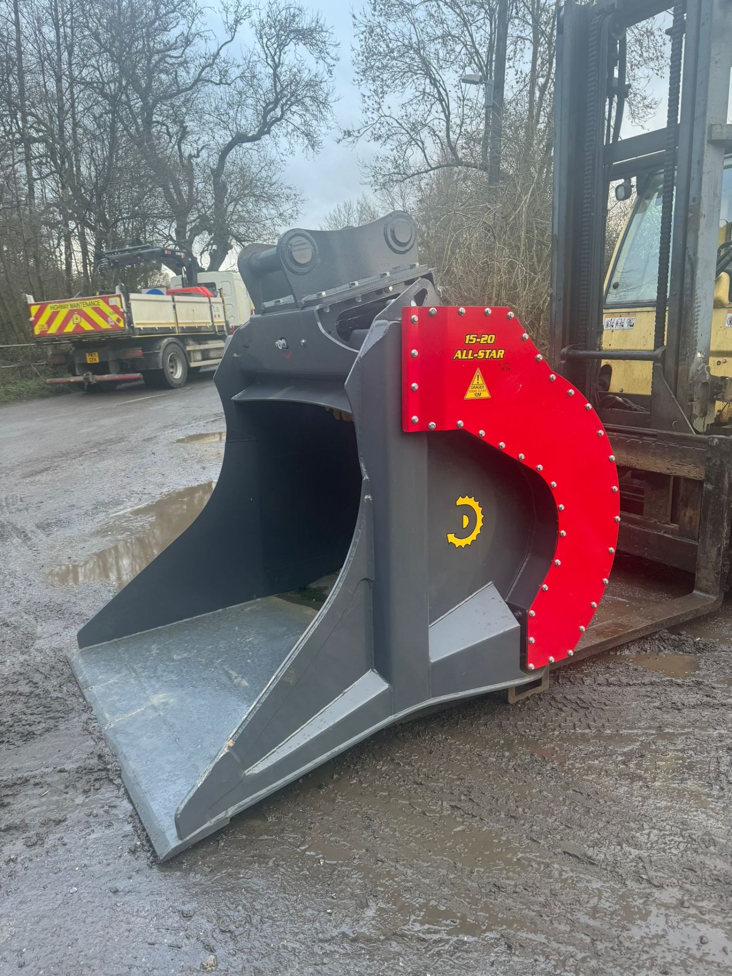 (UNUSED) Difco 15-20 ALL STAR 58" Hydraulic Screening Bucket *PLUS VAT* - Image 4 of 14