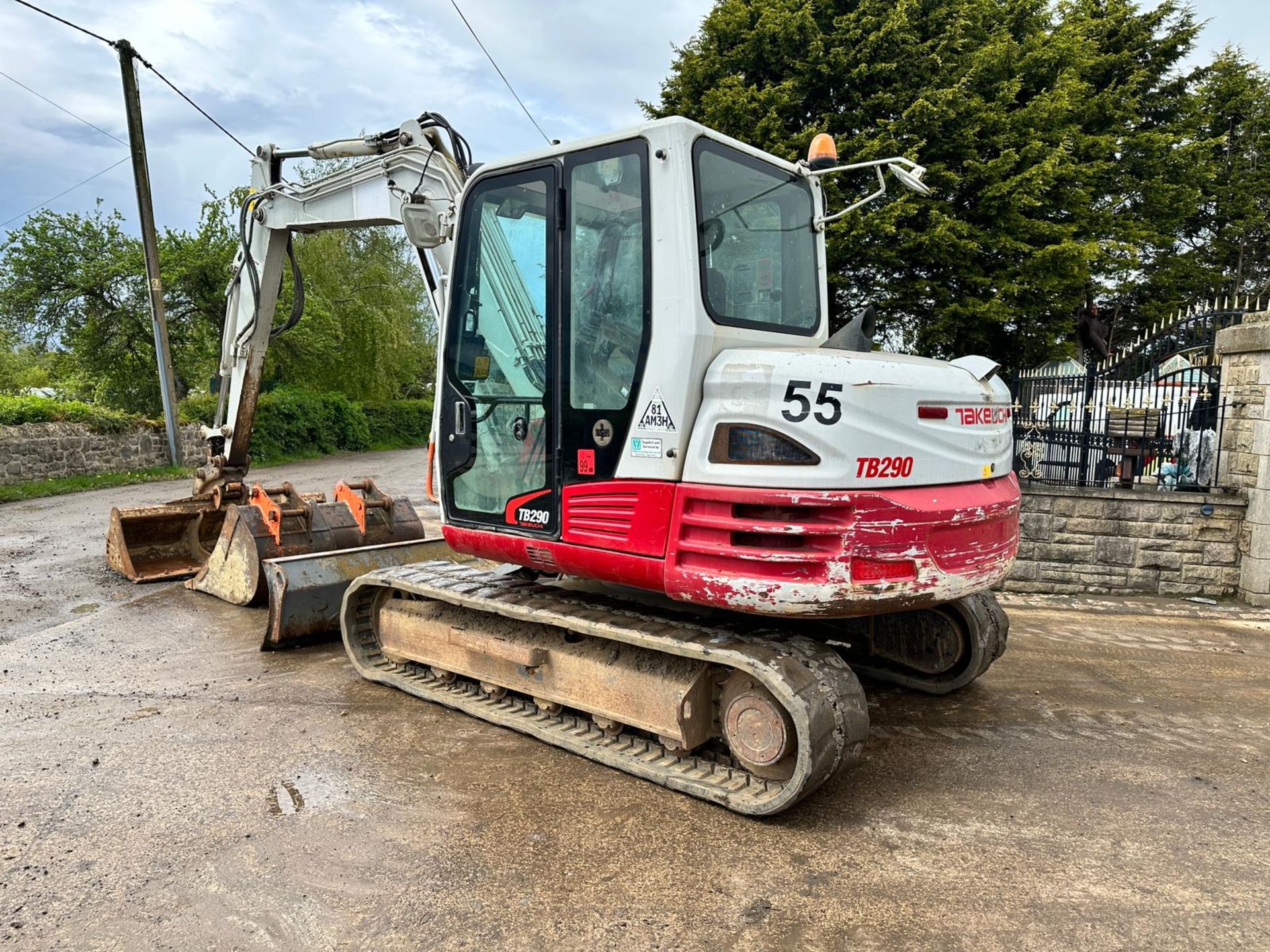 2015 TAKEUCHI TB290 EXCAVATOR *PLUS VAT* - Image 5 of 23