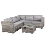 Rattan Corner Set, with Drinks Cooler *PLUS VAT*