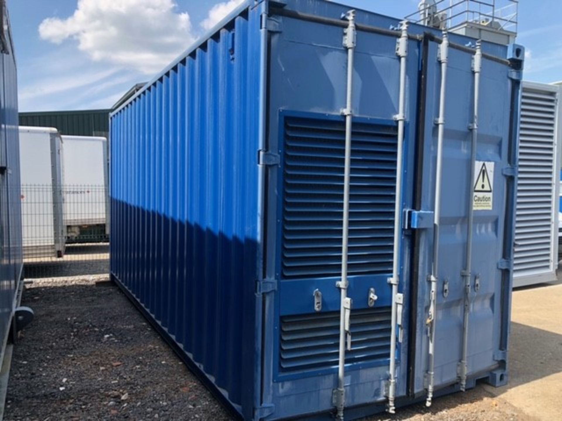 2012 Elcos 680 kVA MTU Containerised Silent Diesel Generator *PLUS VAT*