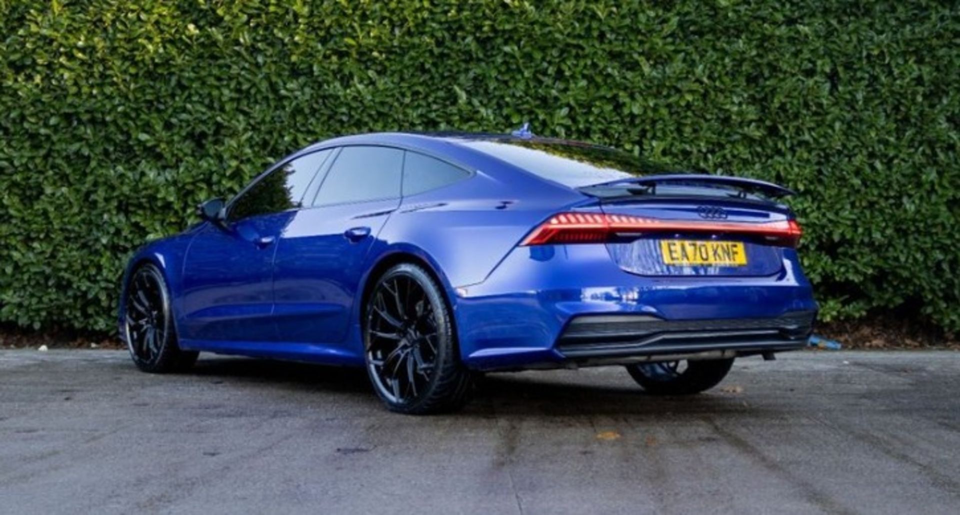 2020 AUDI A7 S-LN BLK ED45 TFSI QUAT S-A BLUE COUPE *NO VAT* - Image 4 of 16