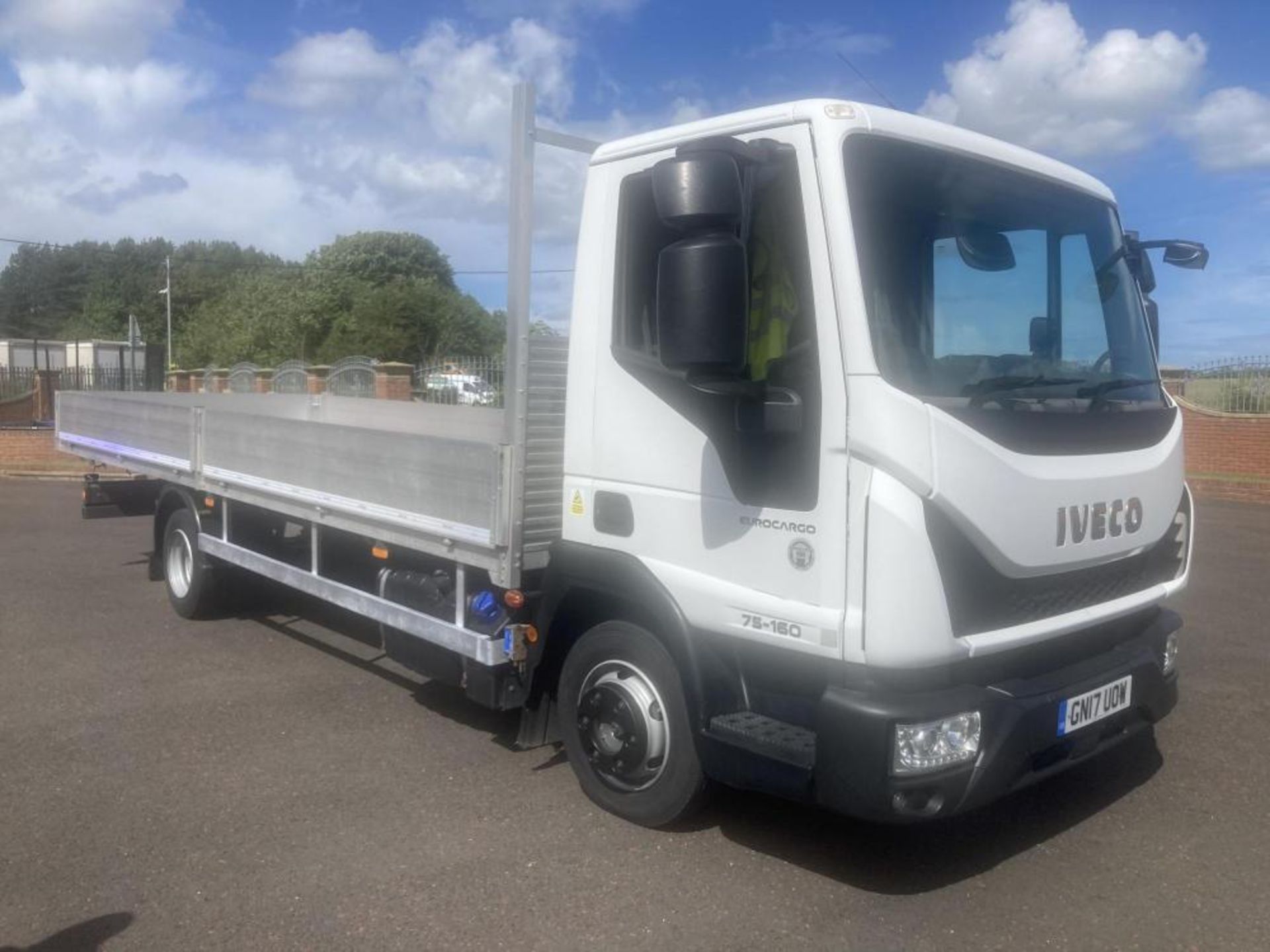 2017 IVECO EUROCARGO 75-160 7.5 Ton 21ft Alloy Drop Side Truck Euro 6 *PLUS VAT*