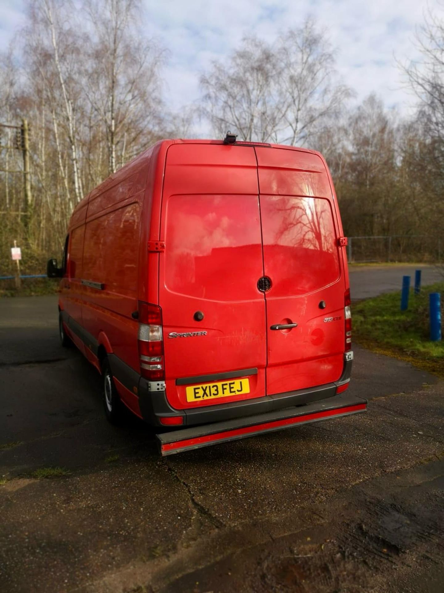 2013 MERCEDES-BENZ SPRINTER 313 CDI RED PANEL VAN *NO VAT* - Image 7 of 13