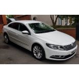 2016 VOLKSWAGEN CC GT BLUEMOTION TECHN TDI S-A WHITE COUPE *NO VAT*