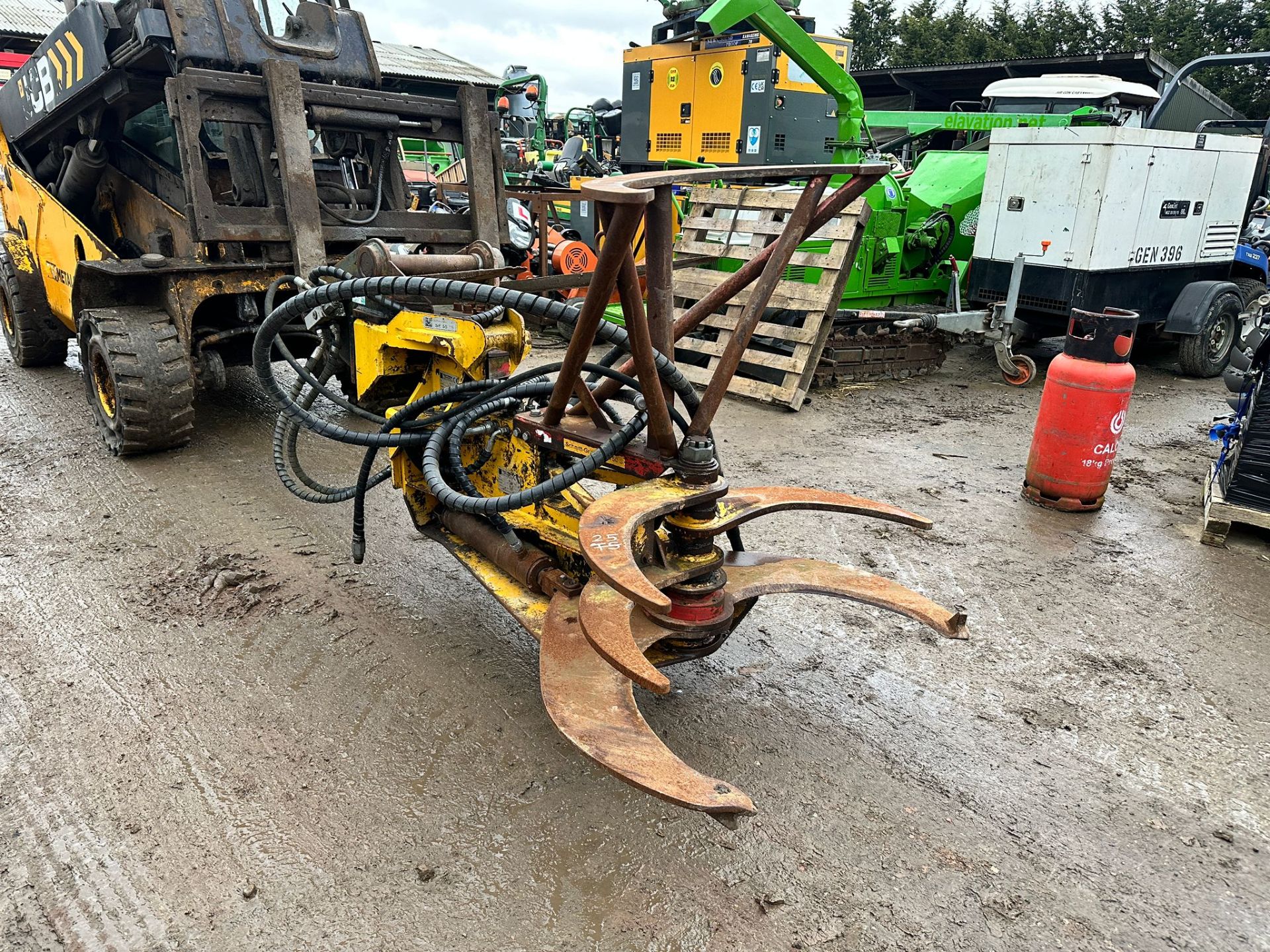 HANS HABBIG HS750S HYDRUALIC GRIP AND CUT TREE SHEAR *PLUS VAT* - Image 5 of 11