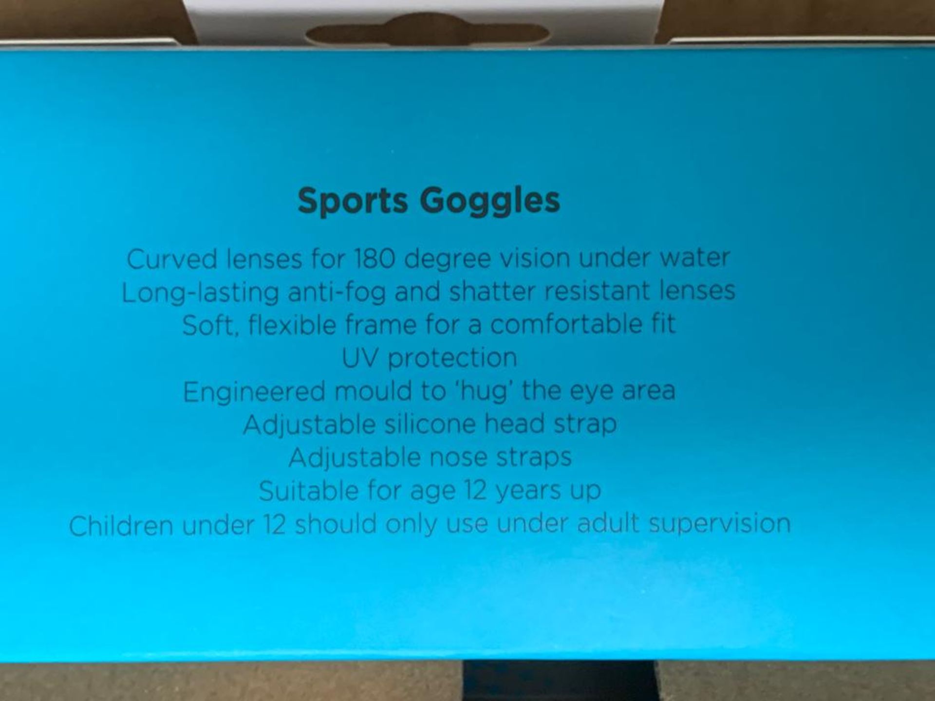 Box of 36 Black Swimming Goggles RRP £12.99 each *NO VAT* - Bild 10 aus 10