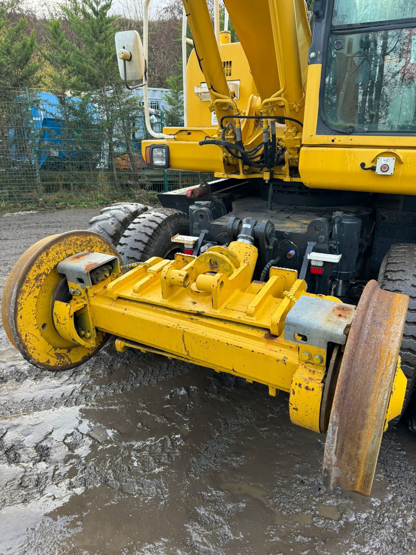 KOMATSU PW160ES-7K 4WD WHEELED EXCAVATOR C/W QUICK HITCH & RAILWAY GEAR *PLUS VAT* - Image 11 of 22