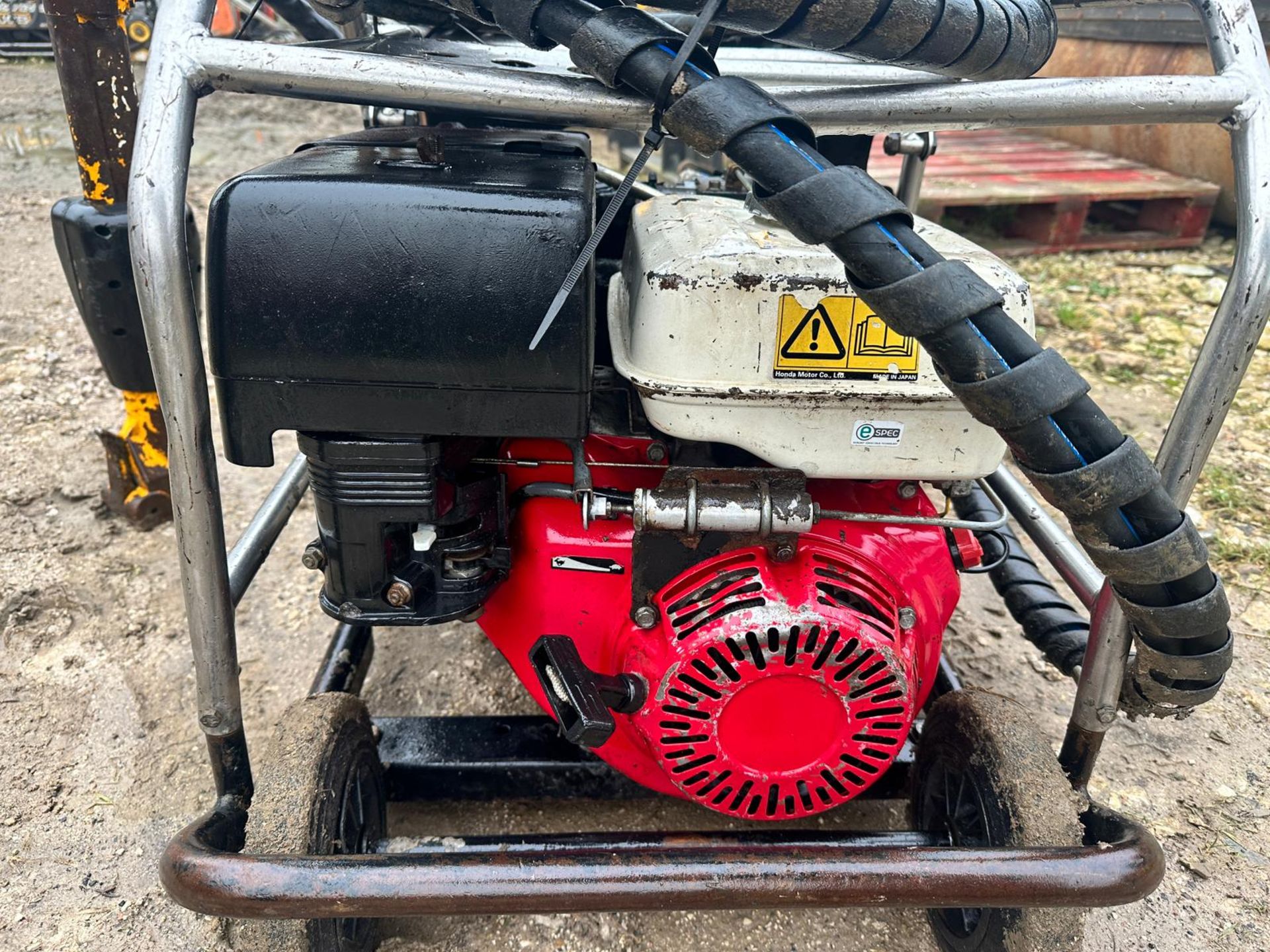 JCB BEAVER HYDRAULIC POWER PACK WITH HOSES AND BREAKER *NO VAT* - Image 8 of 11