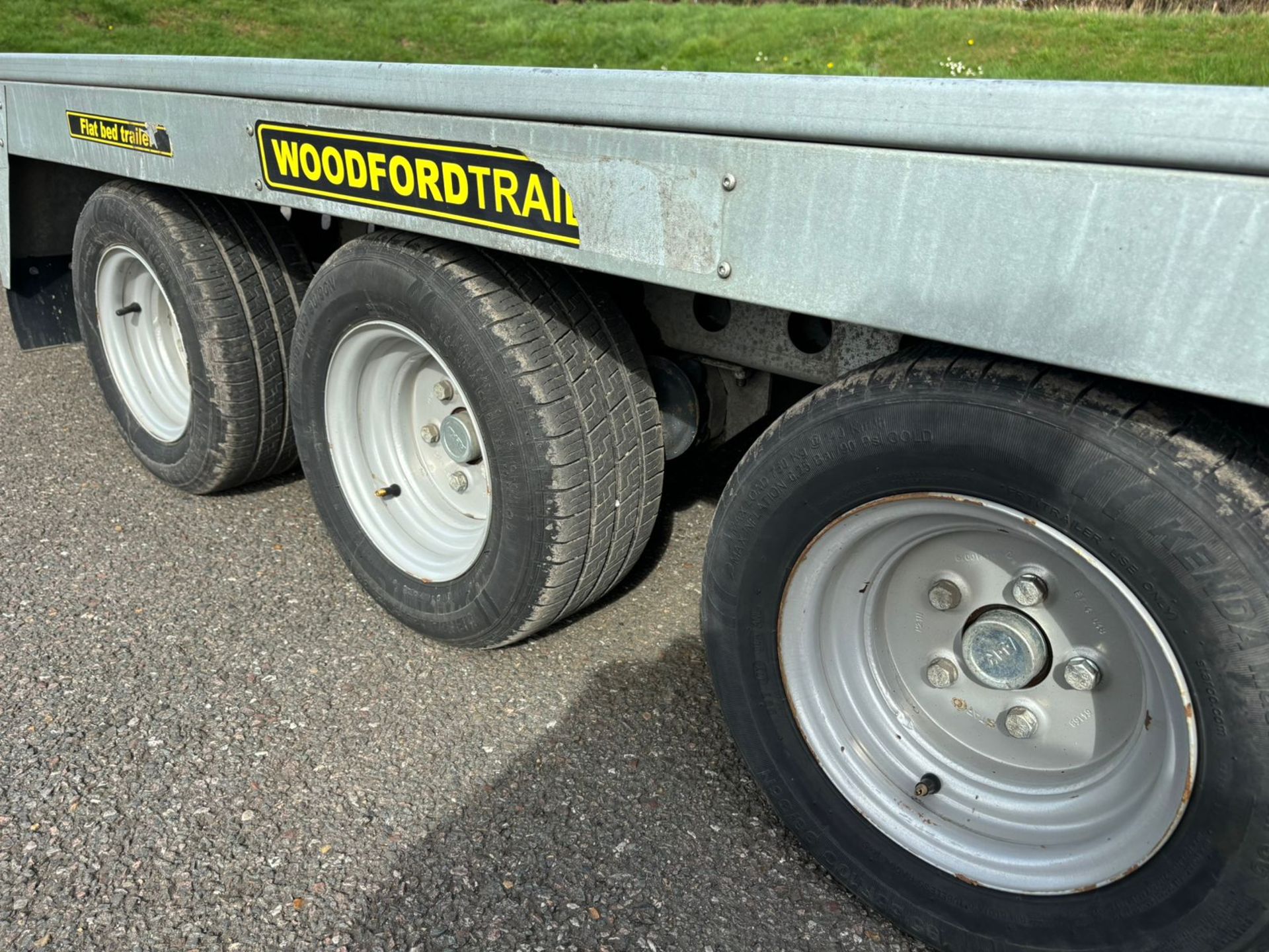 2023 WOODFORD 18FT TRI-AXLE TILT BED TRAILER *PLUS VAT* - Image 13 of 19