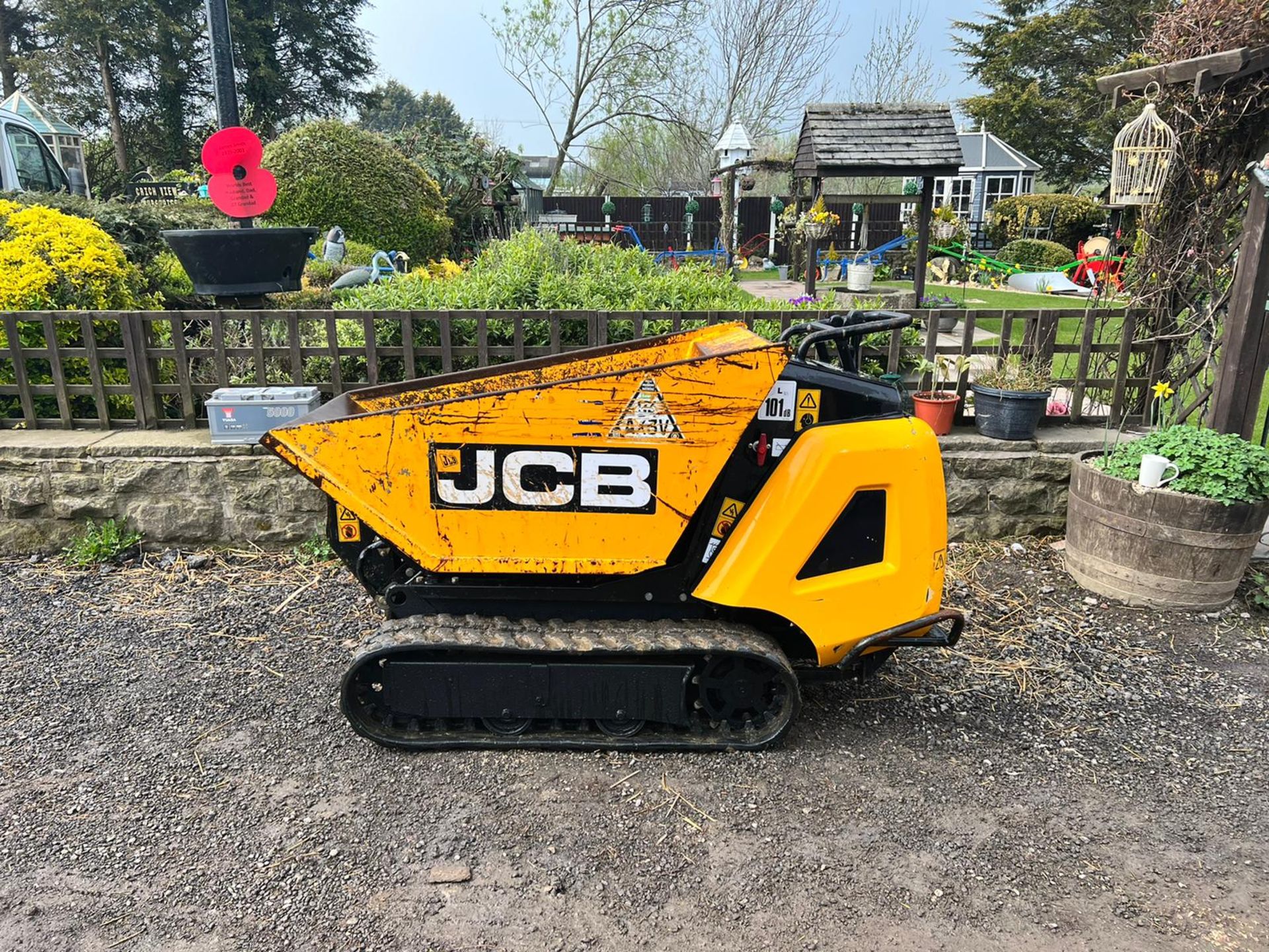 2019 JCB HTD-5 Diesel Tracked Dumper, Runs Drives And Tips *PLUS VAT* - Bild 10 aus 14