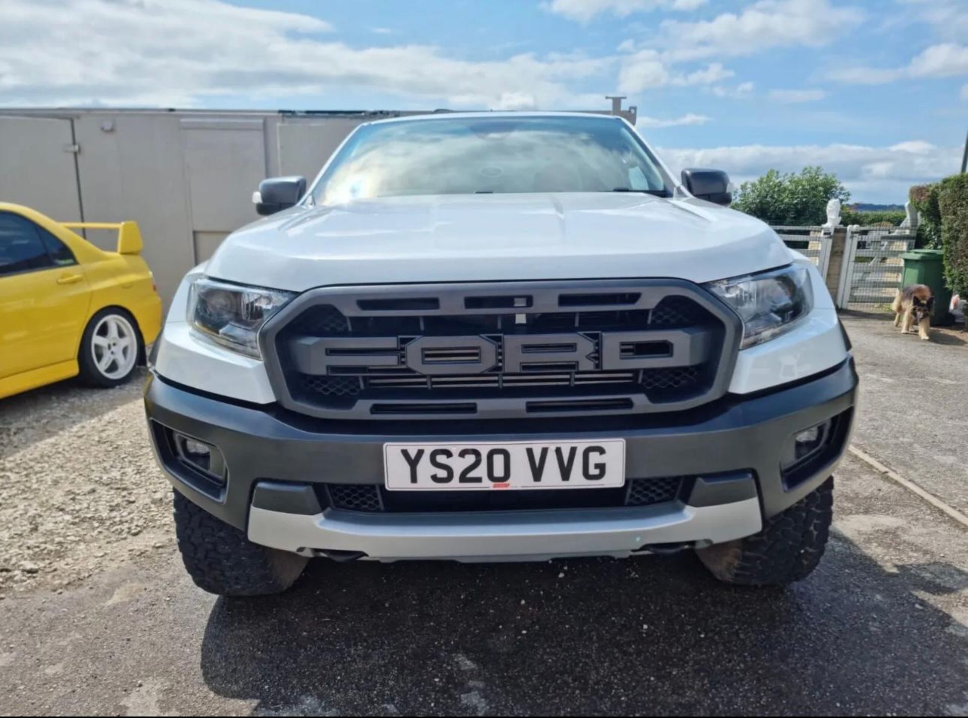 2020 FORD RANGER RAPTOR 2.0 ECOBLUE 4X4 AUTO WHITE PICKUP *PLUS VAT* - Image 2 of 13