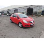 2008/58 REG VAUXHALL CORSA SXI 1.2 PETROL RED HATCHBACK *NO VAT*