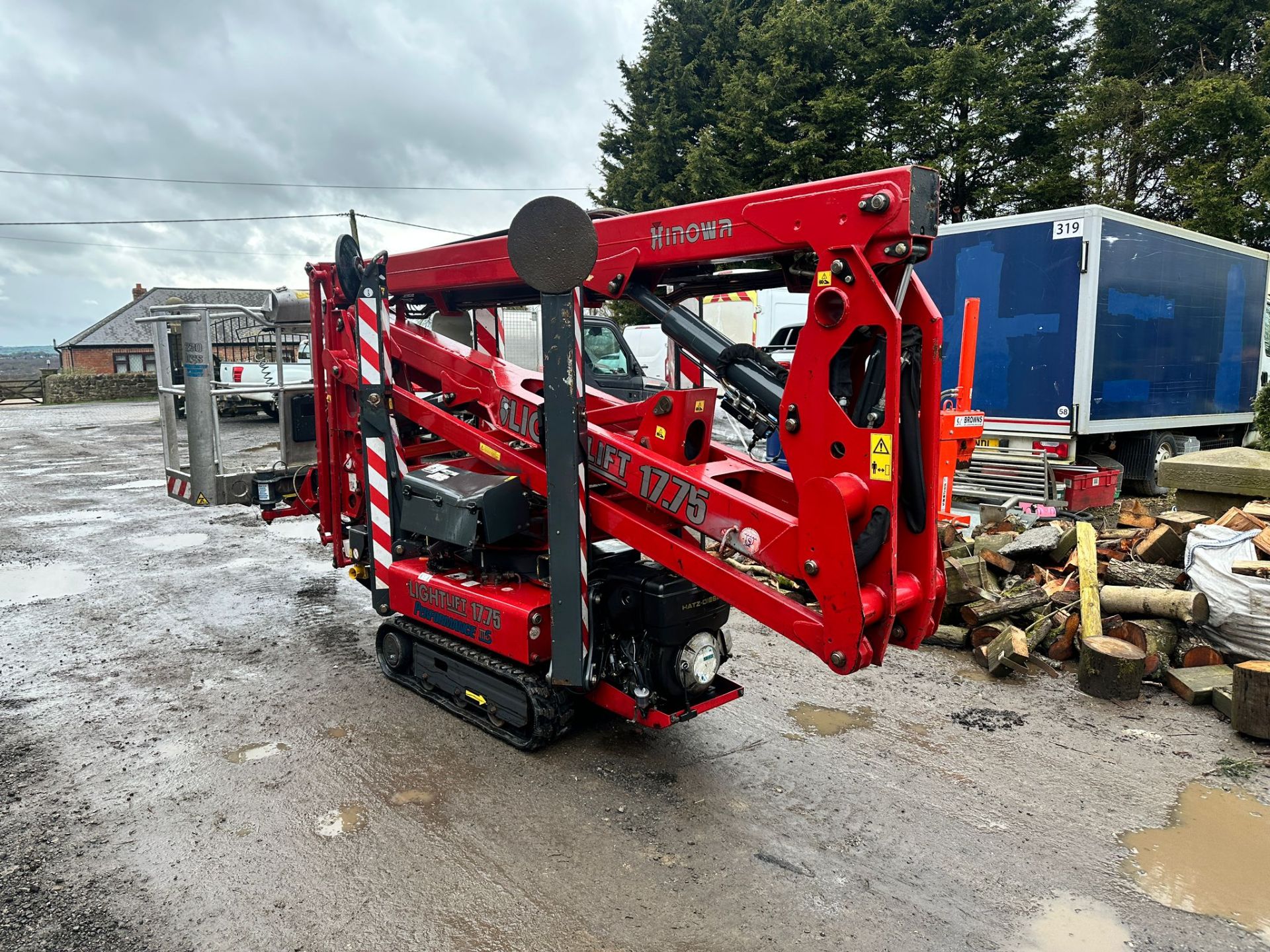 2014 HINOWA LIGHTLIFT 17.75 PERFORMANCE IIIS TRACKED MEWP SPIDER LIFT *PLUS VAT* - Image 8 of 18