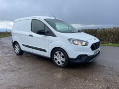 2019/68 REG FORD TRANSIT COURIER TREND TDCI 1.5 DIESEL MANUAL PANEL VAN, SHOWING 1 FORMER KEEPER