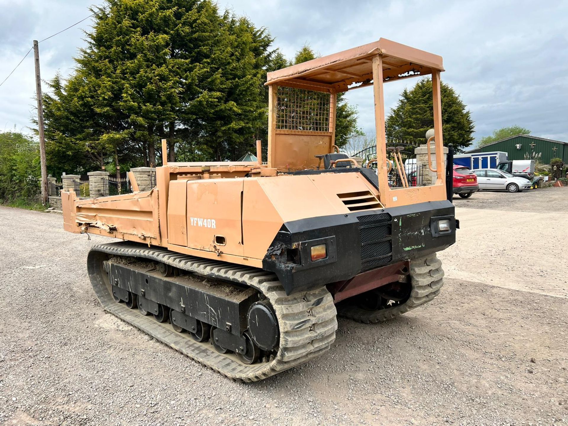 Yanmar YFW40R 4 Ton Reverse Drive Dumper, Runs And Drives *PLUS VAT*