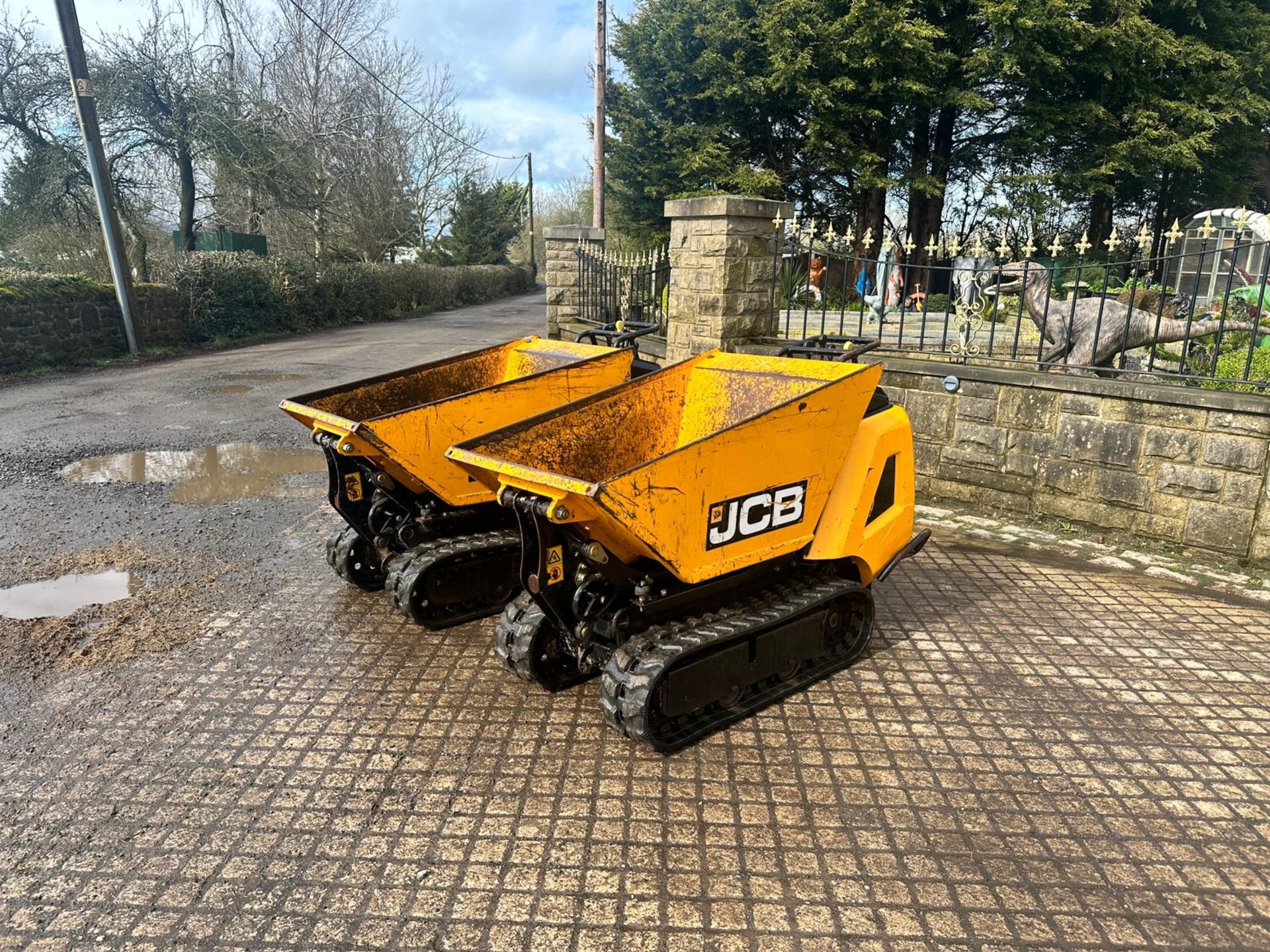 2019 JCB HTD-5 DIESEL TRACKED PEDESTRIAN HIGH TIP DUMPER *PLUS VAT* - Bild 3 aus 10