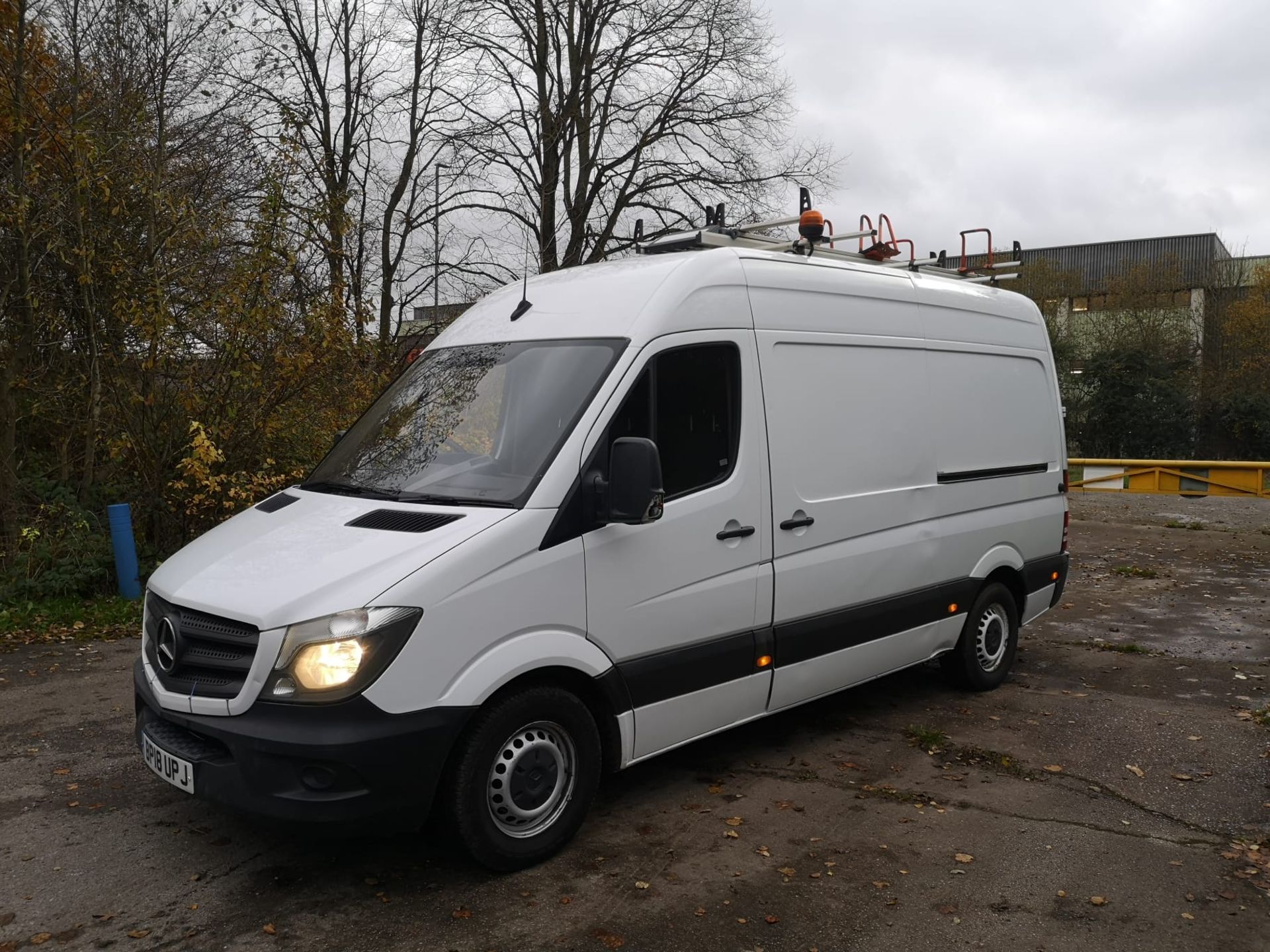 2018 MERCEDES-BENZ SPRINTER 316 CDI WHITE PANEL VAN *NO VAT* - Image 3 of 11