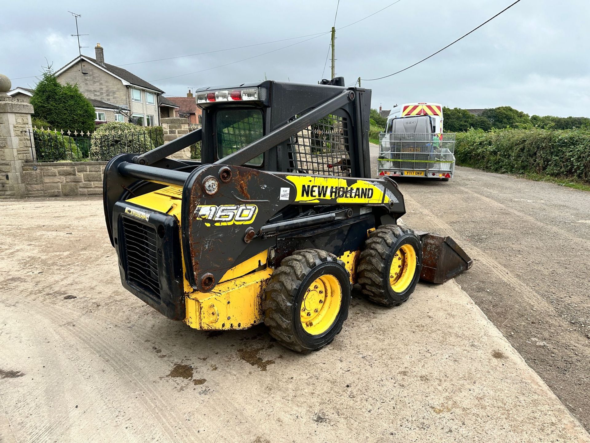 NEW HOLLAND L160 WHEELED SKIDSTEER LOADER *PLUS VAT* - Bild 2 aus 17