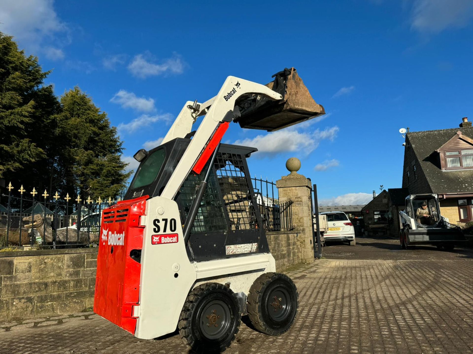 2015 BOBCAT S70 COMPACT WHEELED SKIDSTEER LOADER *PLUS VAT* - Bild 8 aus 18