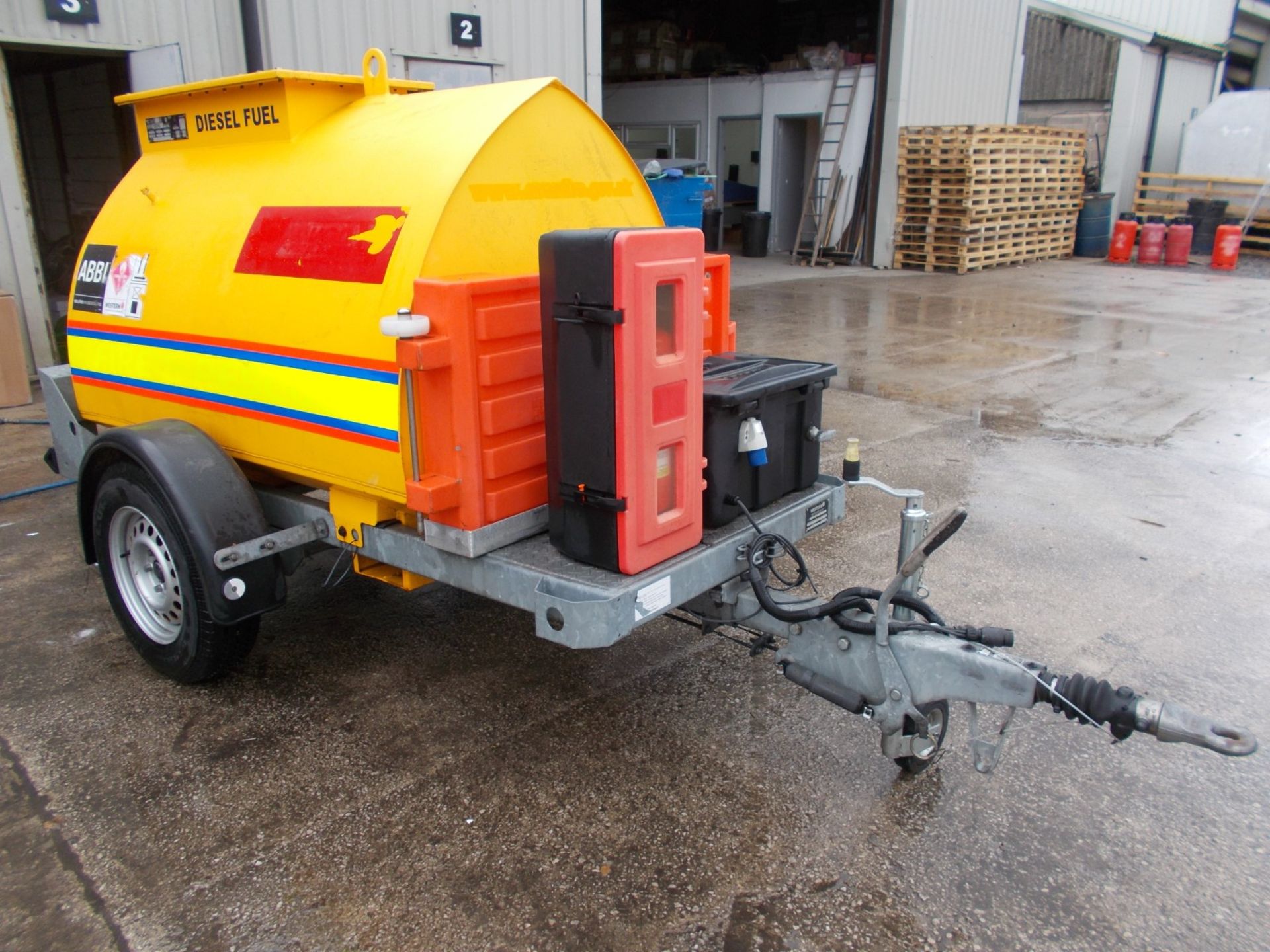 2008 WESTERN 210A 950 LITRE DIESEL FUEL BOWSER *PLUS VAT* - Image 7 of 24