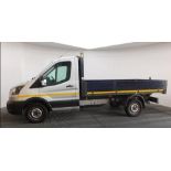 2021 FORD TRANSIT 350 LEADER ECOBLUE SILVER CHASSIS CAB TIPPER *PLUS VAT*