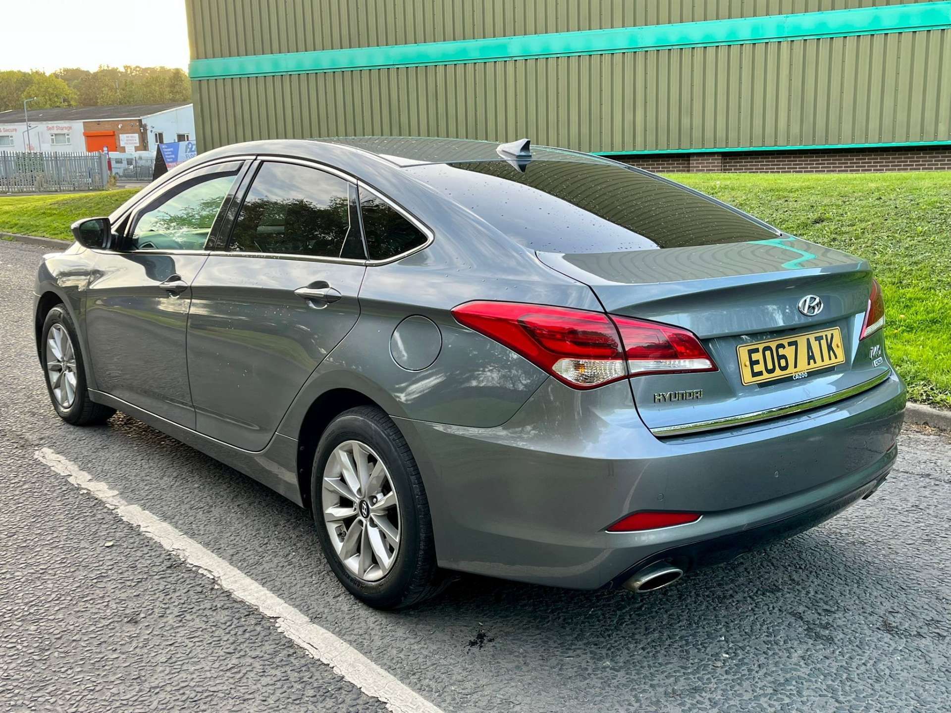 2017 HYUNDAI I40 SE NAV CRDI BLUE DRIVE SILVER SALOON *NO VAT* - Image 4 of 14