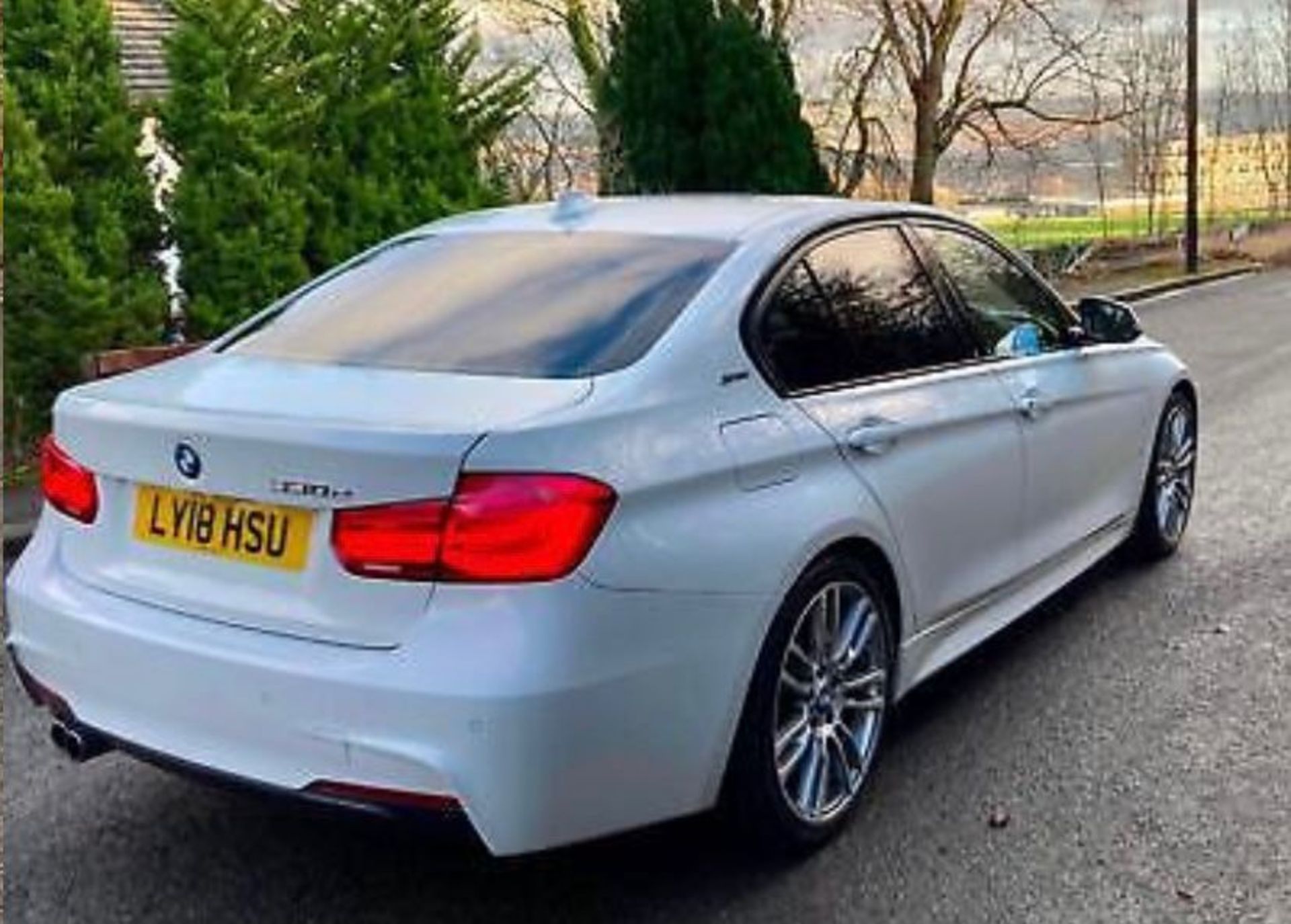 2018 BMW 330E M SPORT AUTO WHITE SALOON *NO VAT* - Image 7 of 11